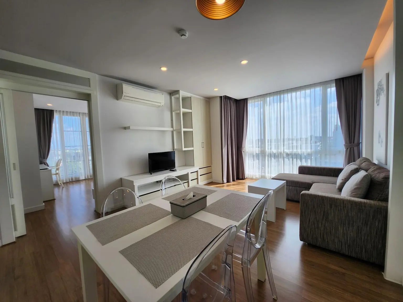 清迈 靠近 Wat Yai 的豪华公寓 #1BR (带洗衣机) #KANNAS - main image