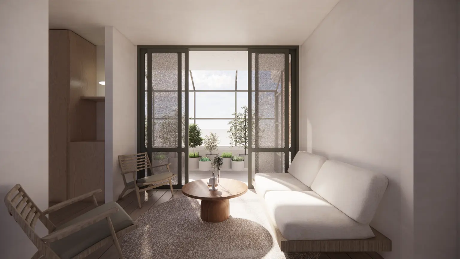 Mokpo, Jeollanam-do A newly built two-story detached house with a view of Mokpo Port in front and Yudal Mountain behind - main image