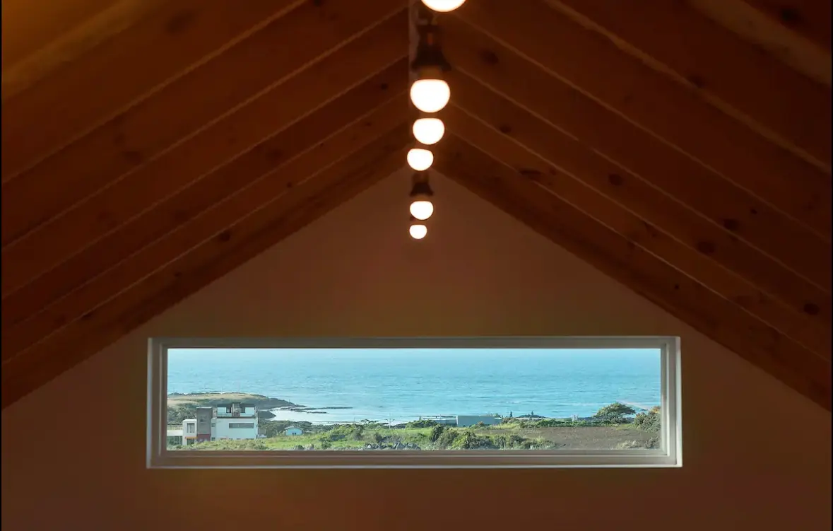 Jeju Jochon Ocean view independent duplex accommodation #private swimming pool #barbecue - image6