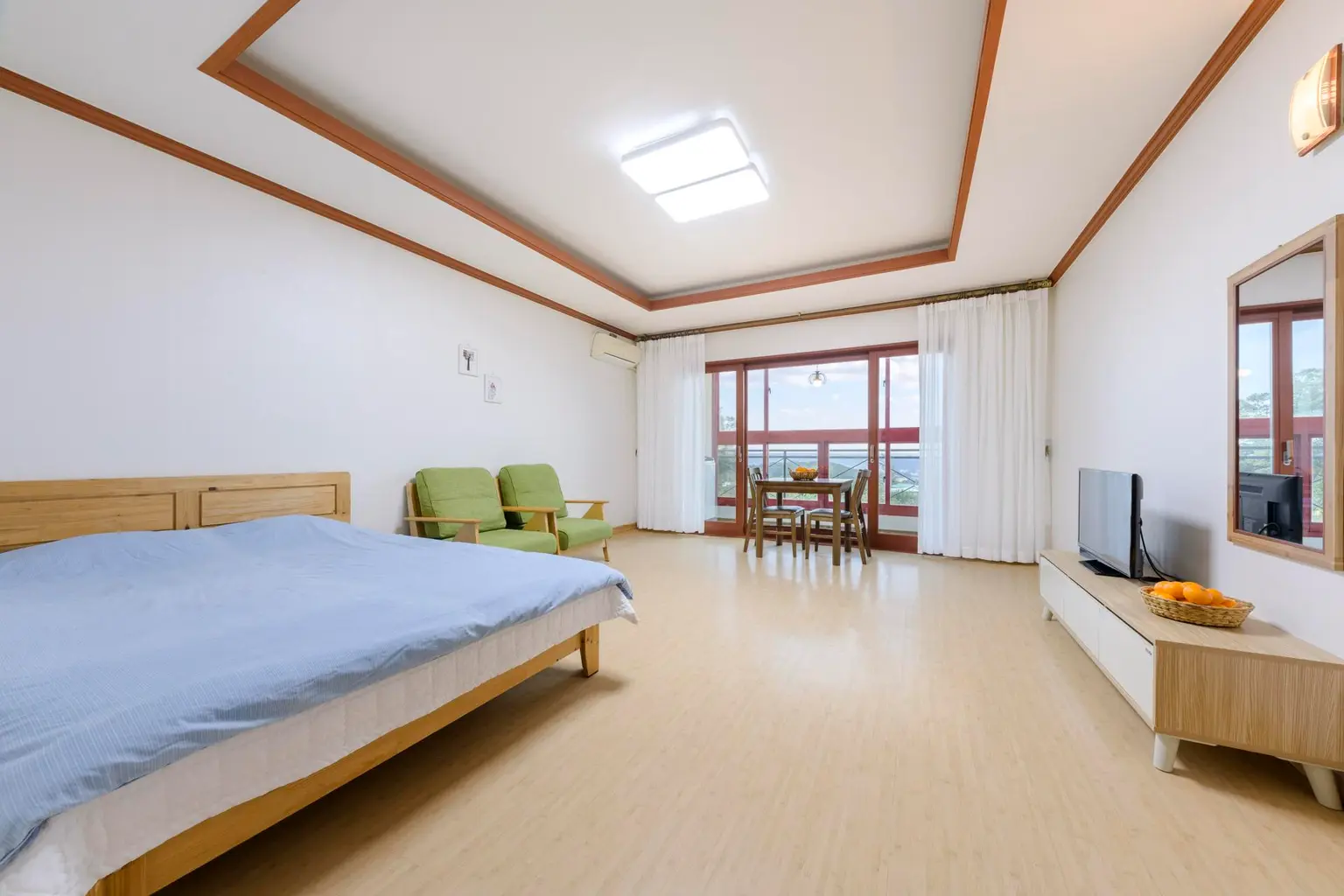 済州西帰浦 ベッドルームA分離されたワンルーム1階＃幼児同伴＃石垣、みかん畑＃海、漢拏山ビュー - main image