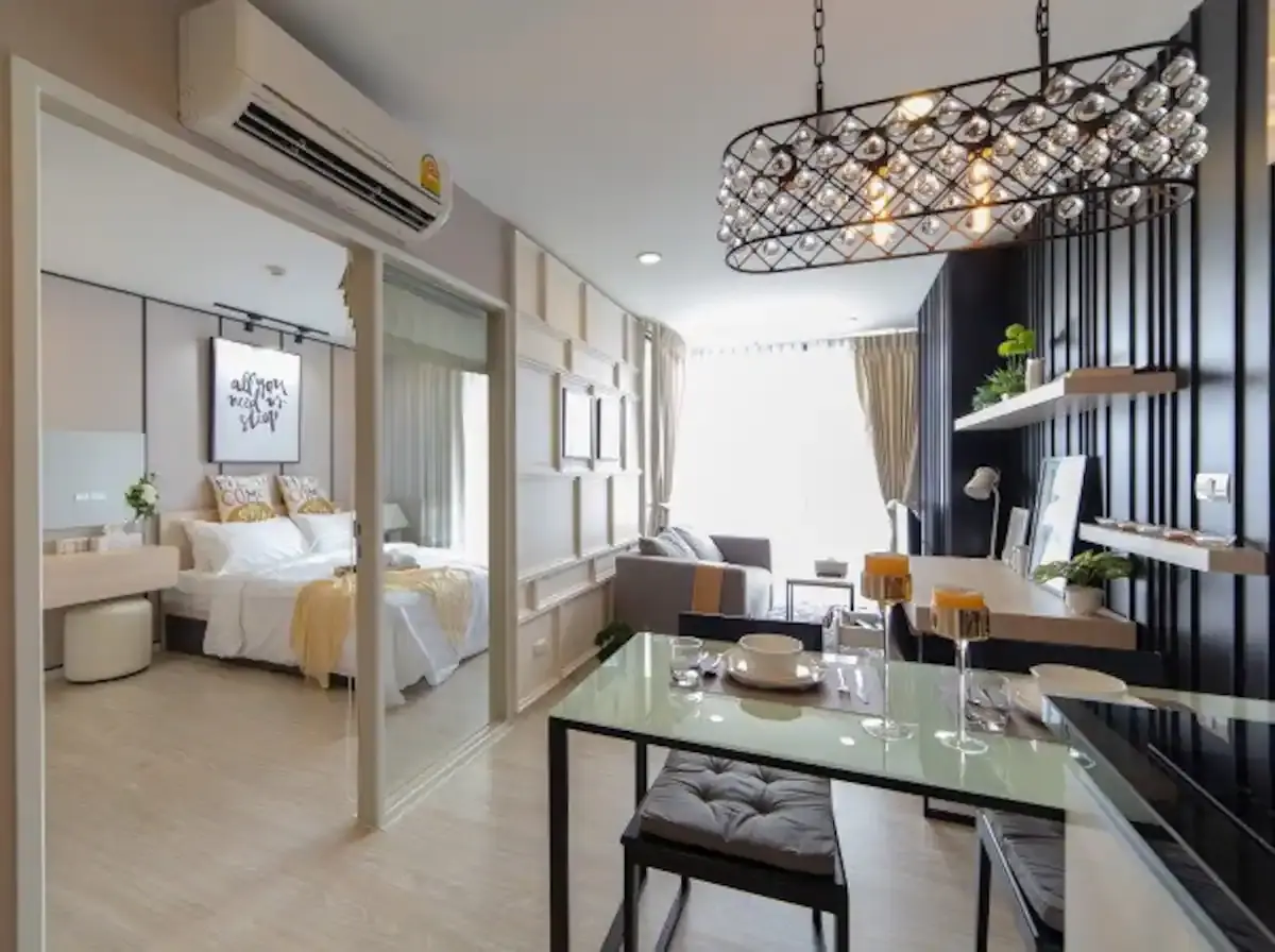 Chiang Mai_Palm Spring Fountain walkable & workation Condo 1BR & sleeps 2 Nimmanhaemin_One bedroom condo F popular with Koreans Cover Photo