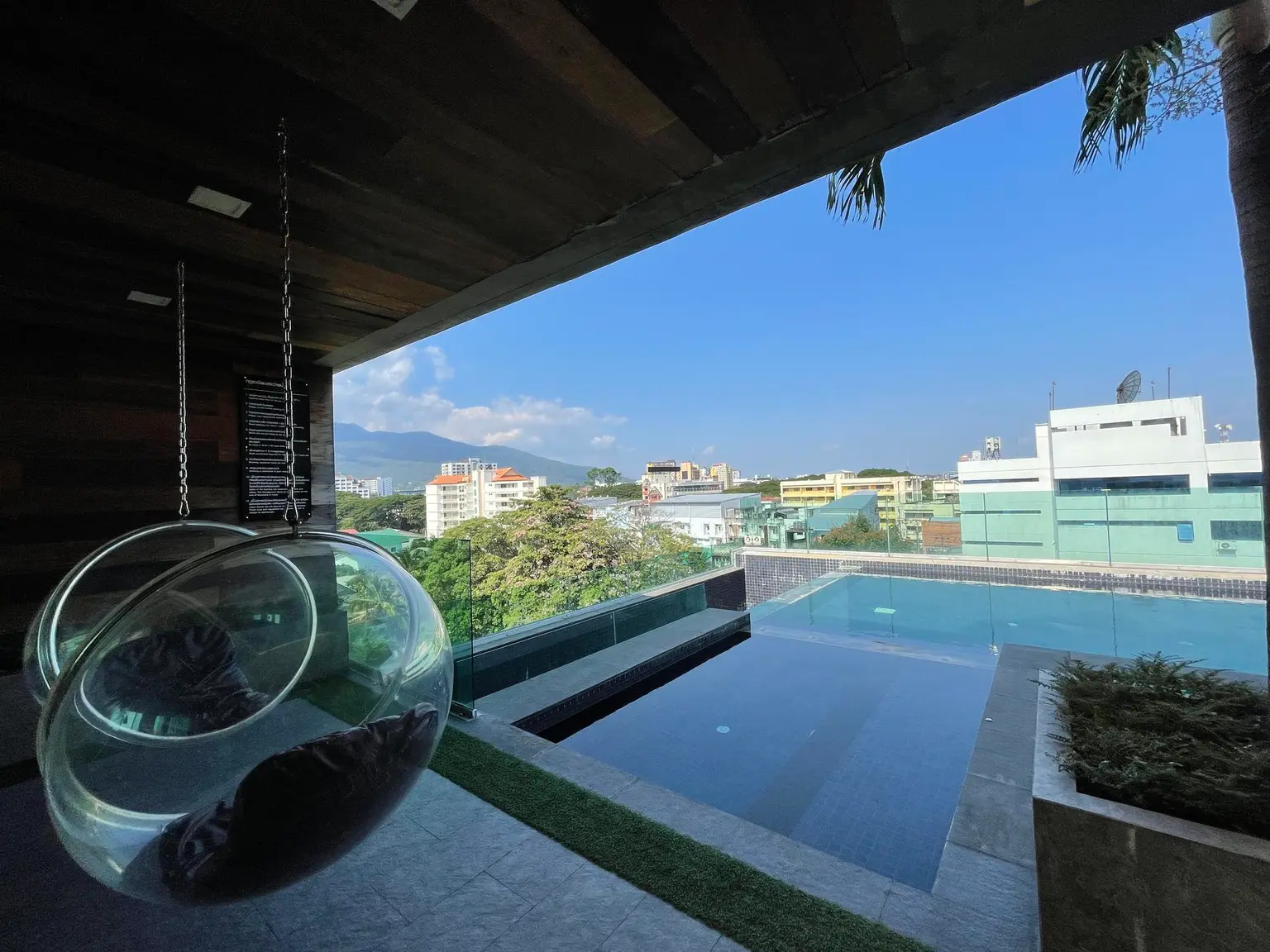 清迈_Playcondo 位于宁曼海明的屋顶泳池公寓 #一居室 #2楼 - main image