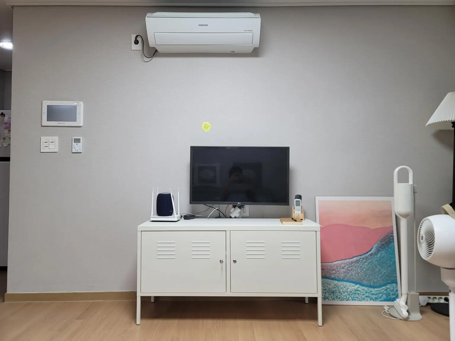 Wonju, Gangwon-do 차 없이 머물기 좋은 & 워케이션 아파트 원룸 & 최대 3인 1.5-room smart apartment in Dange-dong, a large complex 대표 사진