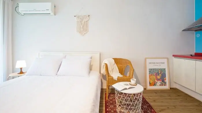 忠清南道泰安 马金浦海滩前的民宿#Bedroom - main image