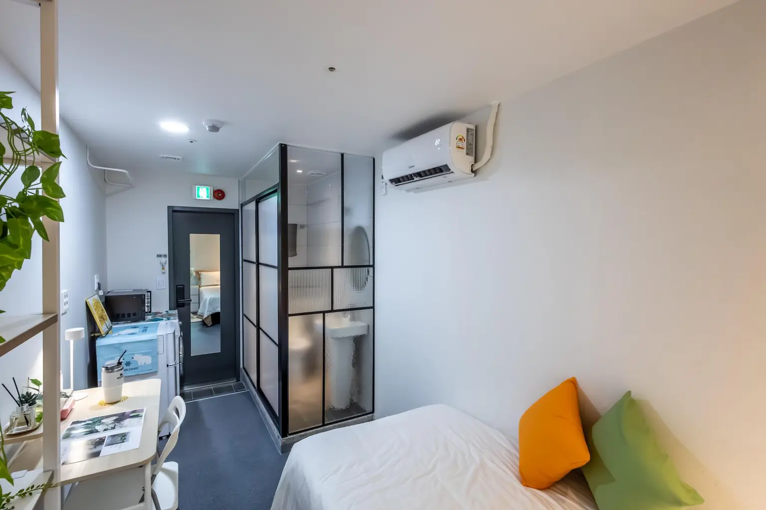 Seoul Dongdaemun 3-minute walk from Janghanpyeong Station, fully-equipped one-room tel - Type C - image3