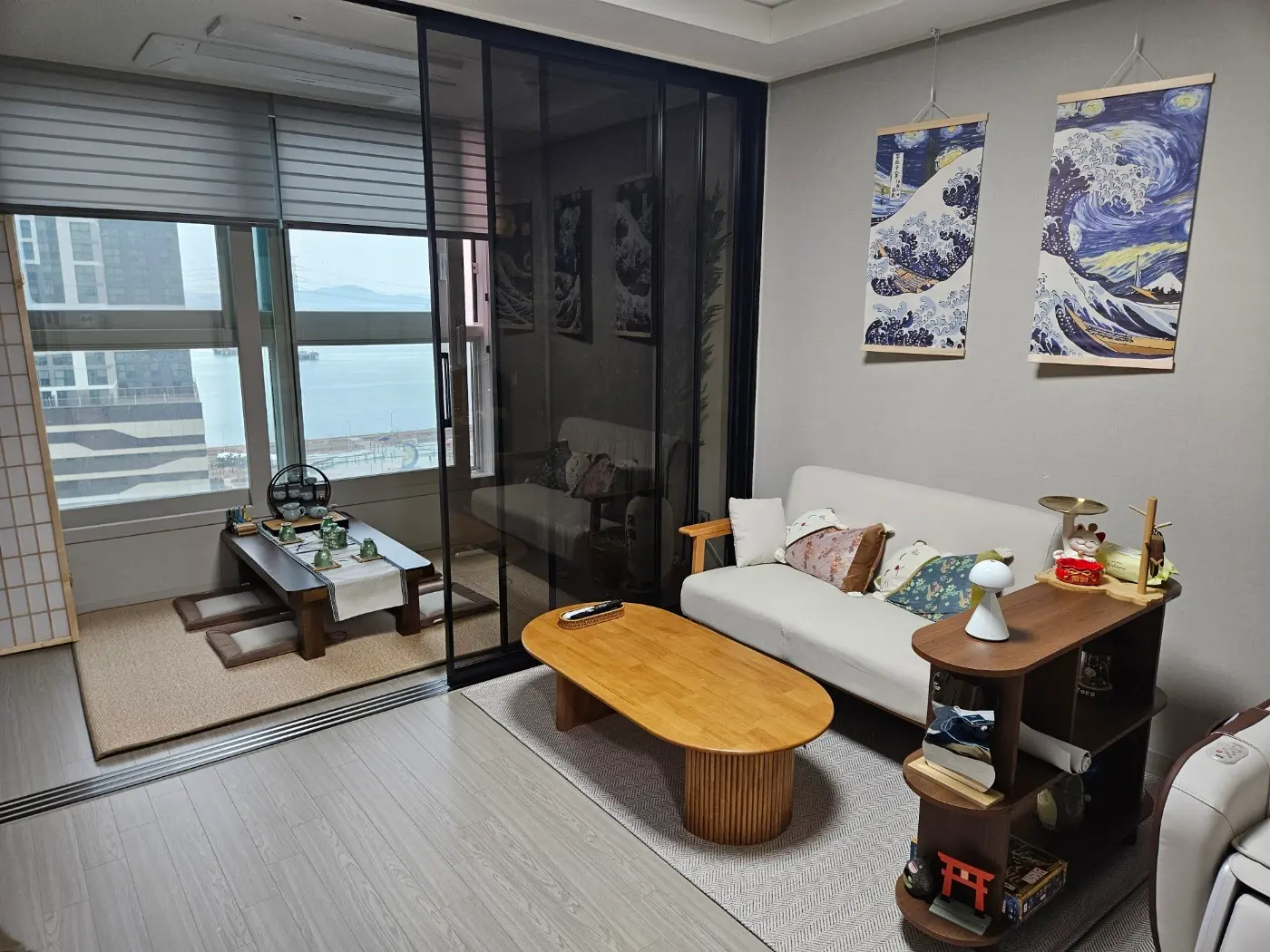 Gyeonggi Ansan ocean view Residence 1BR & sleeps 2 Bandal Island Ocean View Massage Chair Theme Room Cover Photo