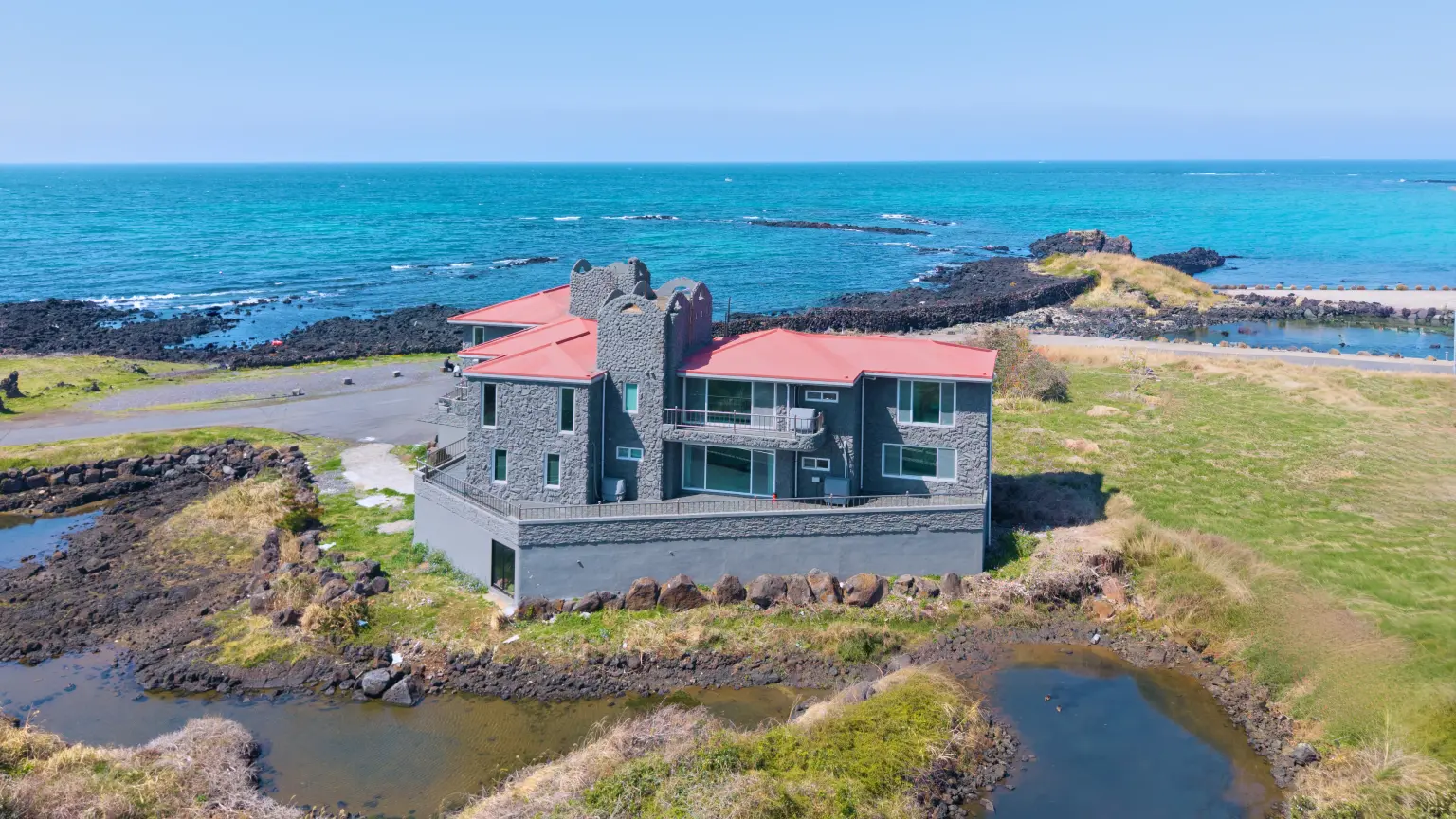  【济州岛朝天】北村安静的海景独栋别墅 - main image