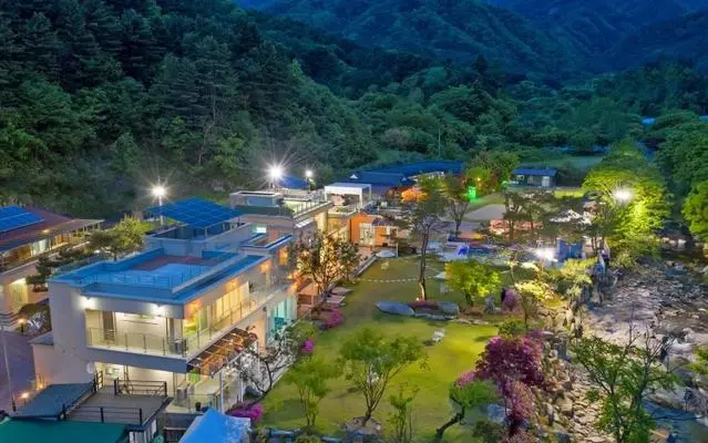 京畿道加平郡 带院子 整栋房子 1室·最多3人 加平疗愈池别墅民宿 主图