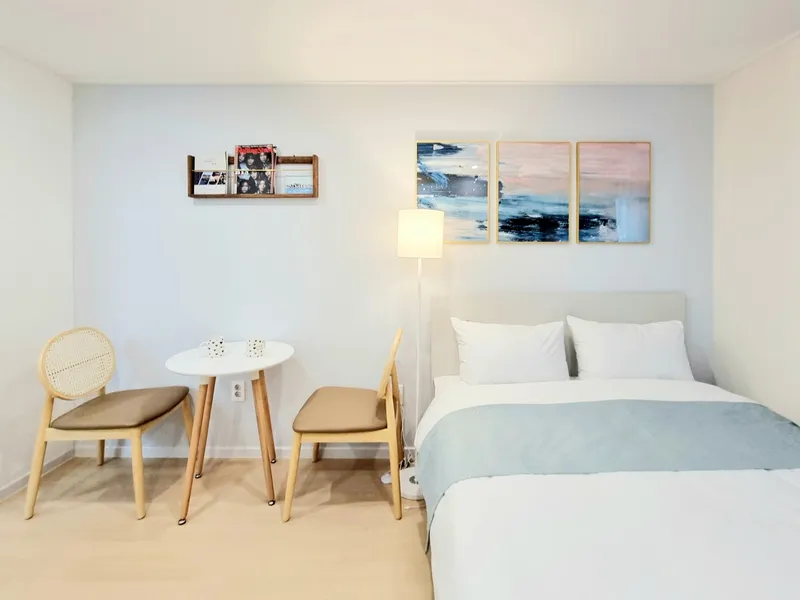 [Sokcho] Newly built top-floor residence hotel right in front of the beach #SideOceanView 4