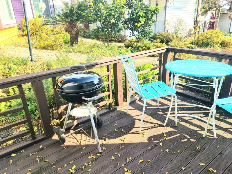 [Andeok, Seogwipo] 2-room detached house with a lawn yard, 25 pyeong - Building E 31