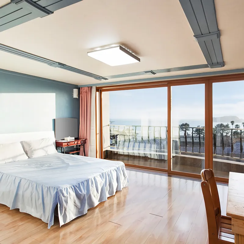[Hogeun-dong, Seogwipo] Ocean view resort close to the city center 15 pyeong #One room (deluxe double) A 6