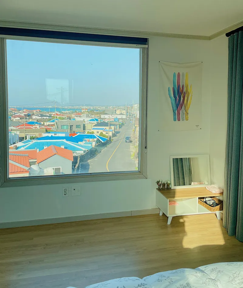 [제주 한림] 오션뷰숙소 1.5룸 #풀옵션 #금능오션뷰 #금능가성비숙소 5