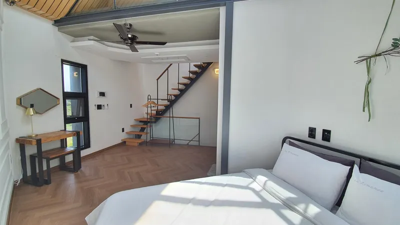 [Aewol, Jeju] Aewol Ocean View Coastal Cliff Front 4-story Independent Townhouse_Building 9 4