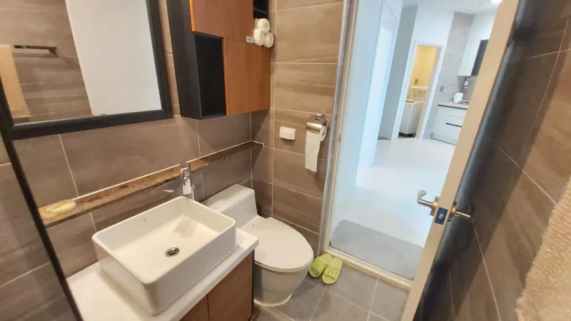 [Seoho-dong, Seogwipo] Room 703: Ocean View from My Own Master Room Beyond the Floor-to-Floor Window_Newly Built Two-Room Wells Place 10