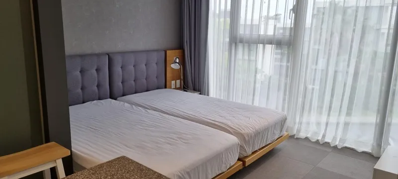 [서귀포 토평동] 호텔식탁트윈 통창유리 모던한 최고의 가성비 트원베드 I 2