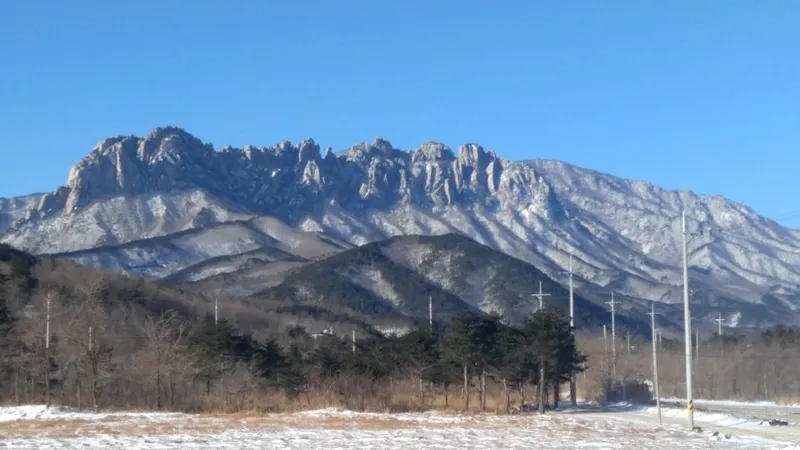 [강원 속초] 울산바위 전망  하이디하우스 #바베큐무료 38