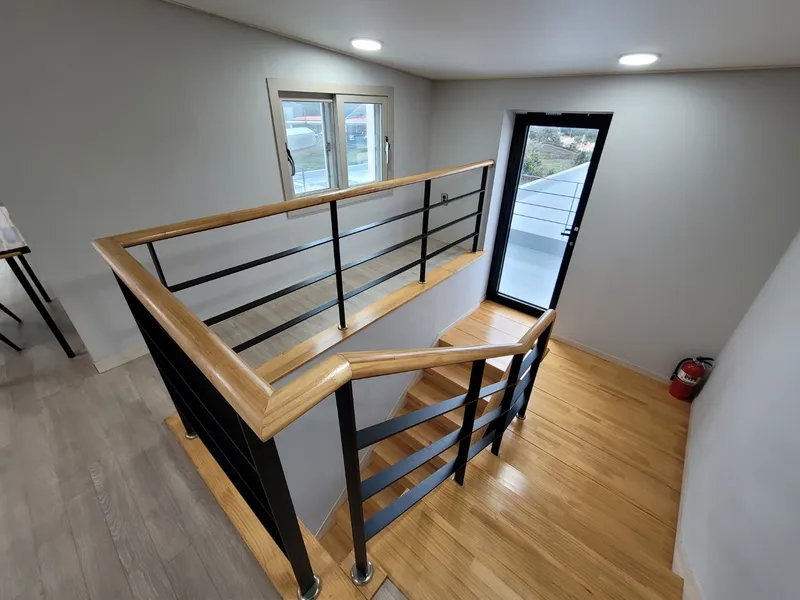 [Gujwa, Jeju] Jeju Gujwa] Bijarim Mountain Trail Duplex One-Room Independent #2min walk from Bijarim #Work from home possible B13 44