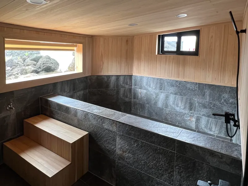 [Aewol, Jeju] A country night embraced by Jeju stone walls, find true rest in a warm jacuzzi #PrivateVillaFullyOptioned 23