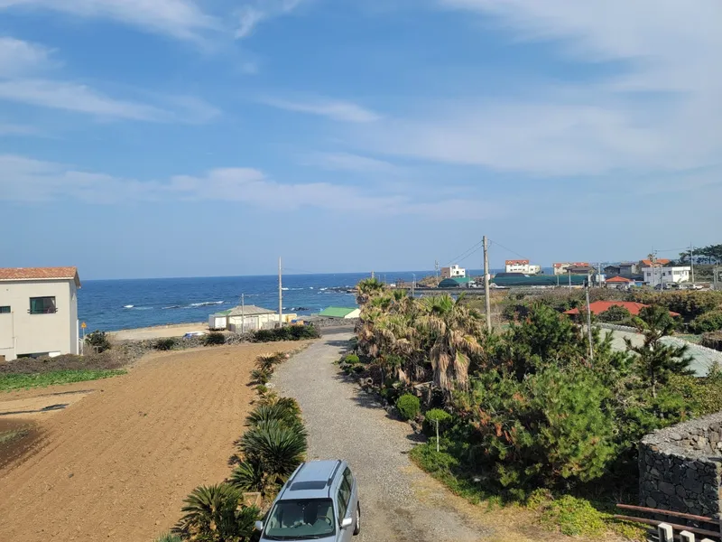 [Hallim, Jeju] Ocean view pool villa located on the coastal road #Beam projector 14