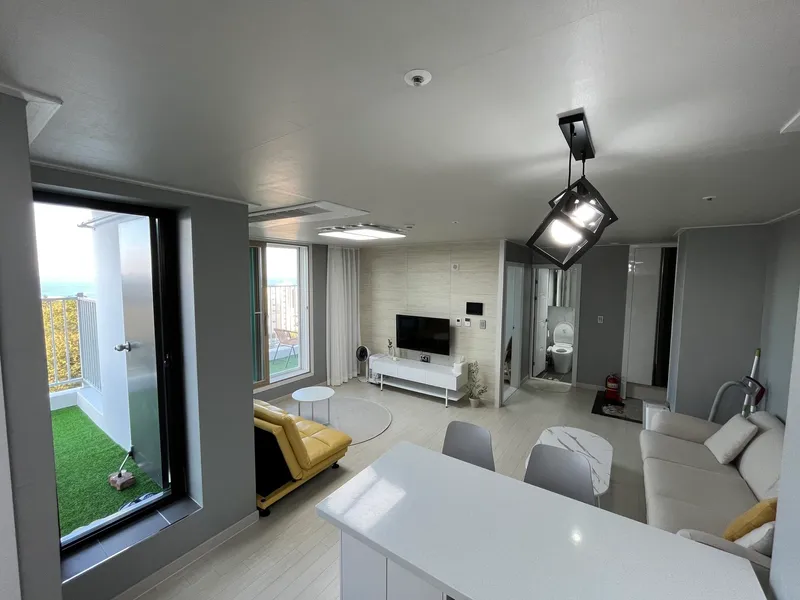 [Gangneung] Ocean view from the penthouse terrace/5 min walk from Sacheonjin Beach/Comfy Gangneung 1 24