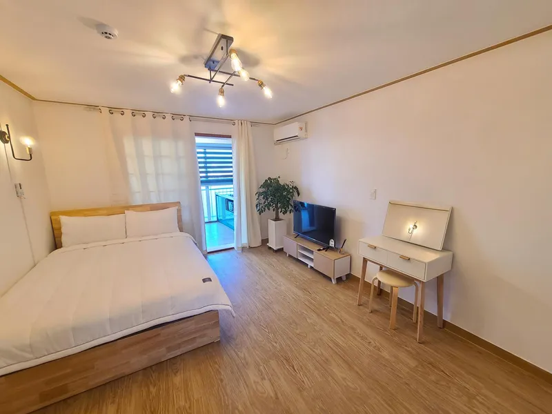 [Aewol, Jeju][Jeju Aewol 203] One-room apartment 1 minute walk from Gwakji Beach #Accessibility #Clean #Comfortable #Cozy 4
