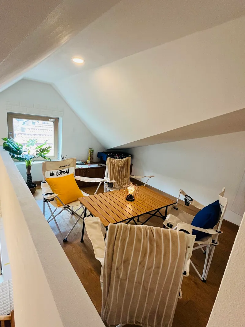 [Aewol, Jeju] Private House_2nd Floor Loft_Camping Table_3 Beds_Atmospheric Accommodation 80