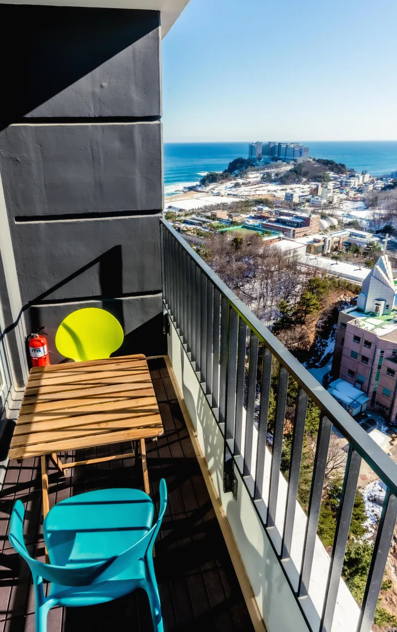 [Sokcho] Ocean Mountain View 24th floor 1.5 room balcony/7 minutes walk from Sokcho Beach 21
