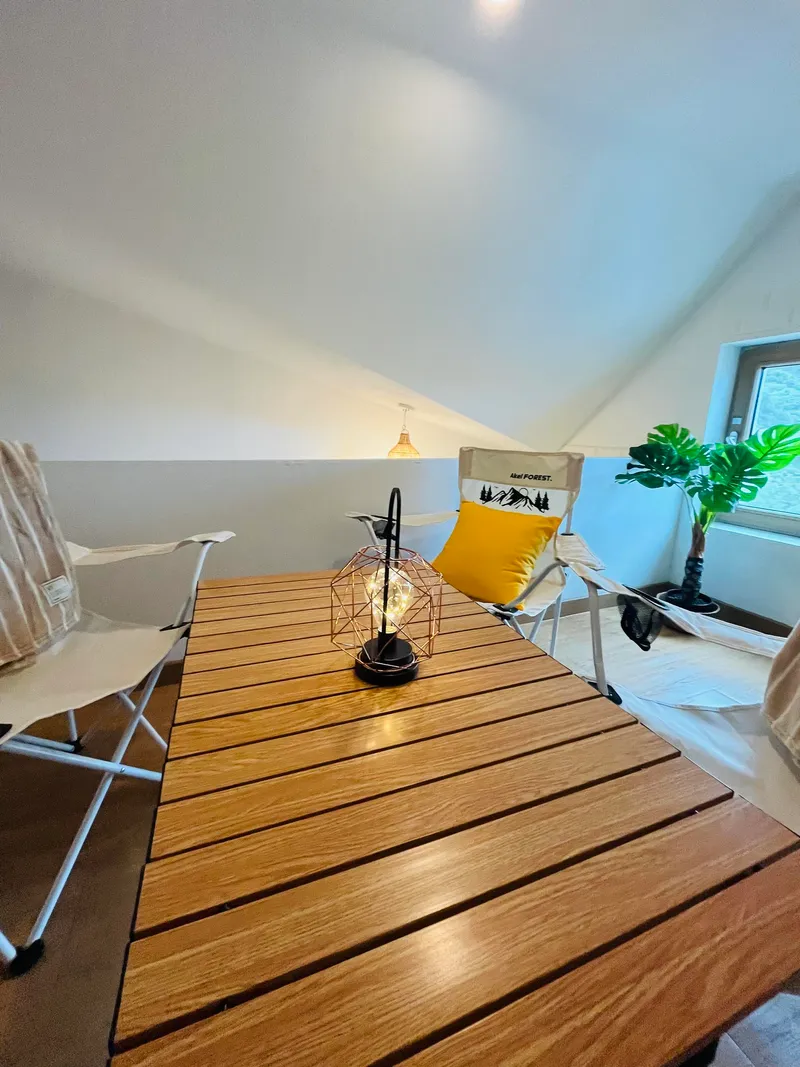 [Aewol, Jeju] Private House_2nd Floor Loft_Camping Table_3 Beds_Atmospheric Accommodation 81