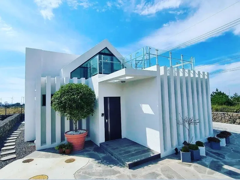 [제주 한경][제주 한림] 오션뷰가 보이는 프리미엄 쓰리룸독채풀빌라 #개별자쿠지 2