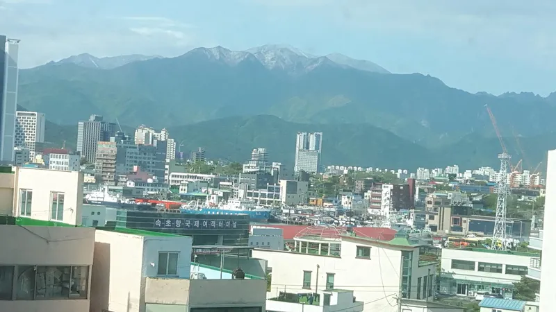 [강원 속초] 등대전망대 아래 바다와 설악산이 한눈에...파노라마형숙소 7