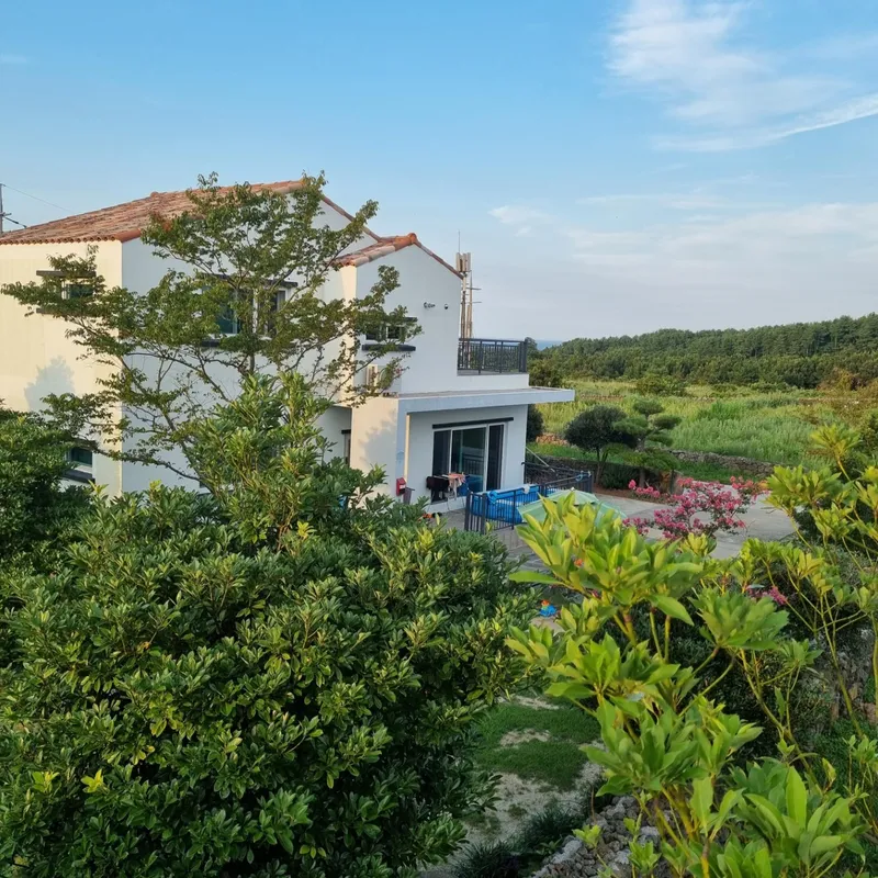 [Gujwa, Jeju] A detached house with a large stone wall and yard (Rosemary) 12