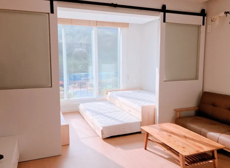 [Gujwa, Jeju] 12 pyeong separate one-room, Orom View 301 #Triple bed #Right in front of Jimmybong 2