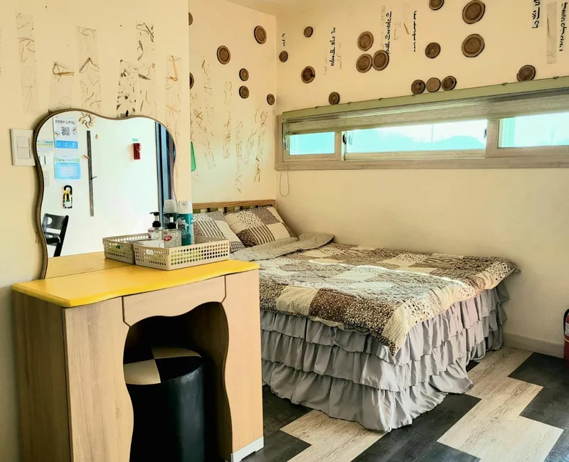 [제주 조천] 자연속의 마당있는 가성비 원룸_ 감귤방 #공과금없음 4