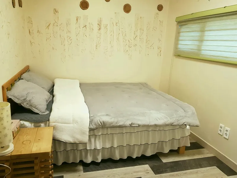 [제주 조천] 자연속의 마당있는 미술전시관 투룸 황금향방 #가성비 10