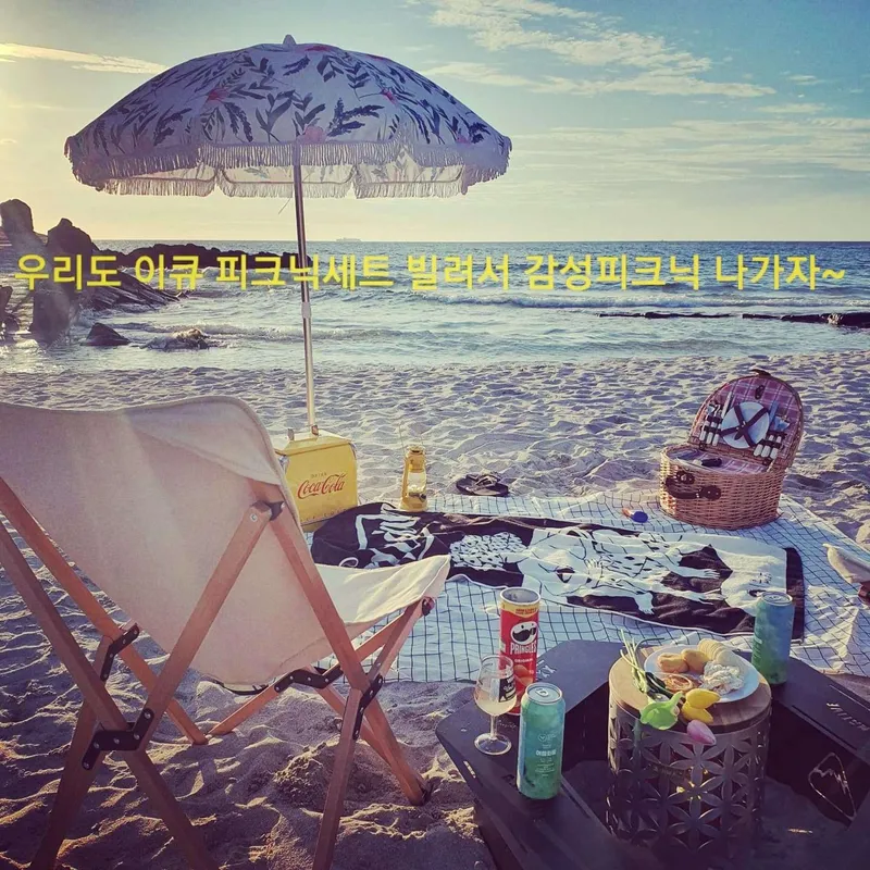 [제주 한림][제주 협재] 금능해수욕장 도보거리 캠핑감성호텔 더블룸 #애견동반전용 14