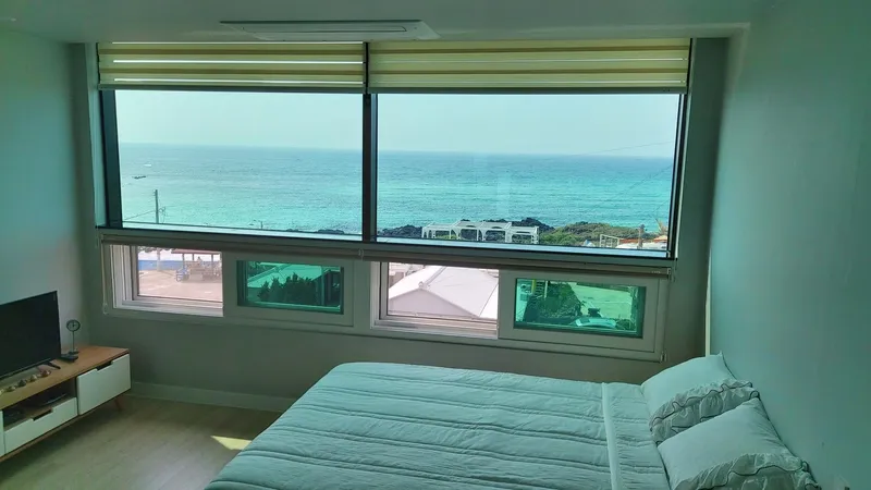 [제주 애월] 오션뷰 일몰풍경 뷰가 아름다운 까사벨라(301) #가성비 3