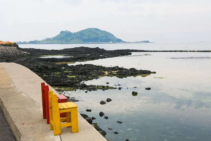 [Hallim, Jeju][Jeju Hyeopjae] Ocean view one-room house with a view of Geumneung sea #Biyangdo sunset #Red room 8
