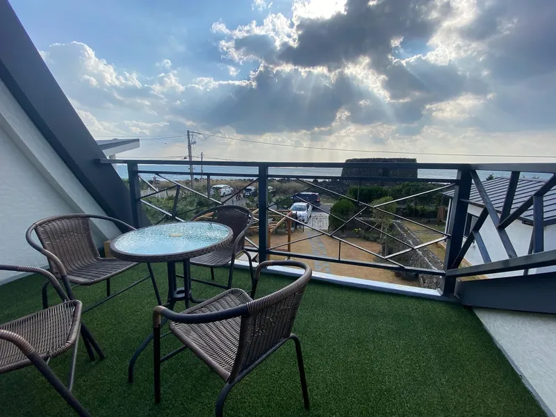 [Daejeong, Seogwipo] Three-room duplex detached house with ocean view and large yard 67