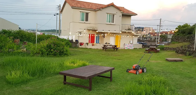 [제주 한림][제주 협재] 금능바다가 보이는 오션뷰 원룸 주택 #비양도일몰 #파랑방 7