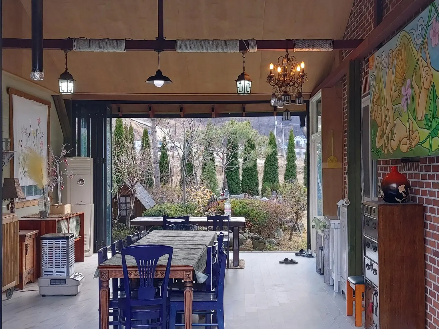 충북 청주 워케이션·숲세권·마당 있는 독채 4룸·최대 5인 조용한 전원마을에 위치한 청정 독채 애견동반가능 대표 사진