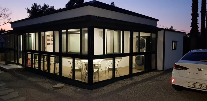 [Seongsan, Seogwipo] Two-room detached house with a large yard full of palm trees #BBQ 78