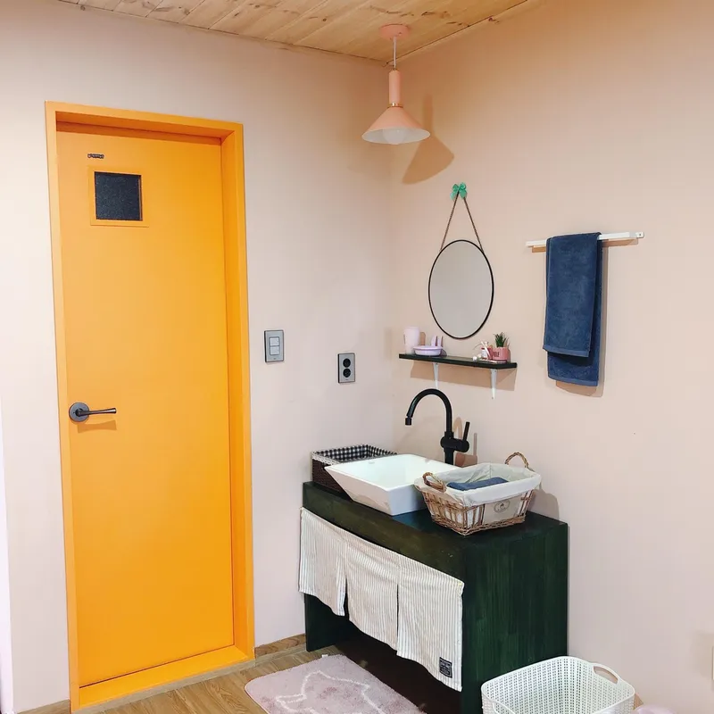 [Gujwa, Jeju] European-style accommodation, pet-friendly one-room duplex house Pink Sky #Large dogs allowed 7