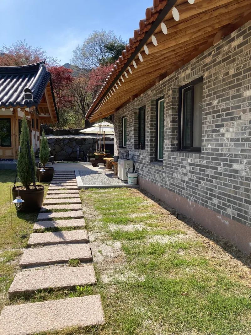 [Hamyang] Jirisan Byeoksoryeong_Two-room detached house with the charm of a Hanok in the countryside #yard 6