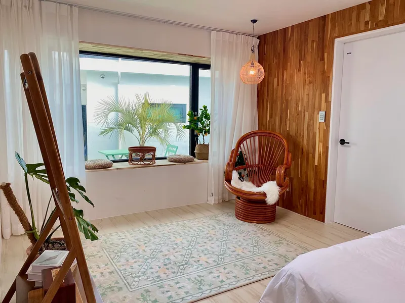 [Jocheon, Jeju] One-room detached house with green plant sensibility #2 min walk to the sea #yard 3