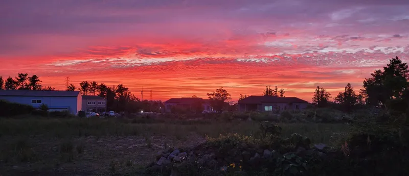 [Hallim, Jeju][Hanlim Ani House*Sunset*] A two-story detached house with a beautiful sunset overlooking Geumosan 37