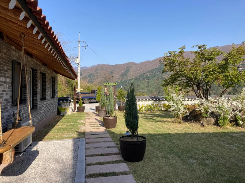 [Hamyang] Jirisan Byeoksoryeong_Two-room detached house with the charm of a Hanok in the countryside #yard 16