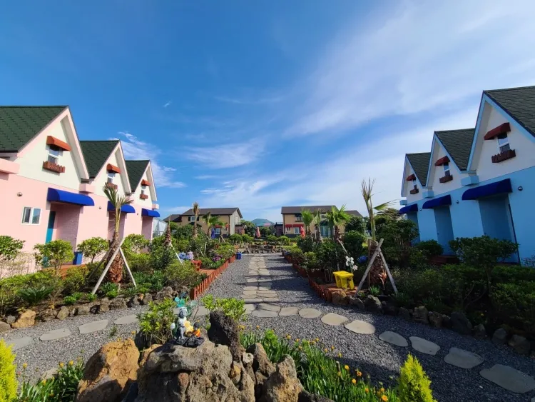 [Gujwa, Jeju] European-style accommodation, pet-friendly one-room duplex house Pink Sky #Large dogs allowed 24