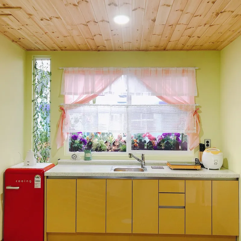 [제주 구좌] 유럽풍숙소 애견동반가능한 원룸복층주택 핑크제주 #대형견가능 5