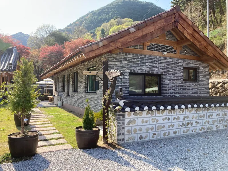 [Hamyang] Jirisan Byeoksoryeong_Two-room detached house with the charm of a Hanok in the countryside #yard 4