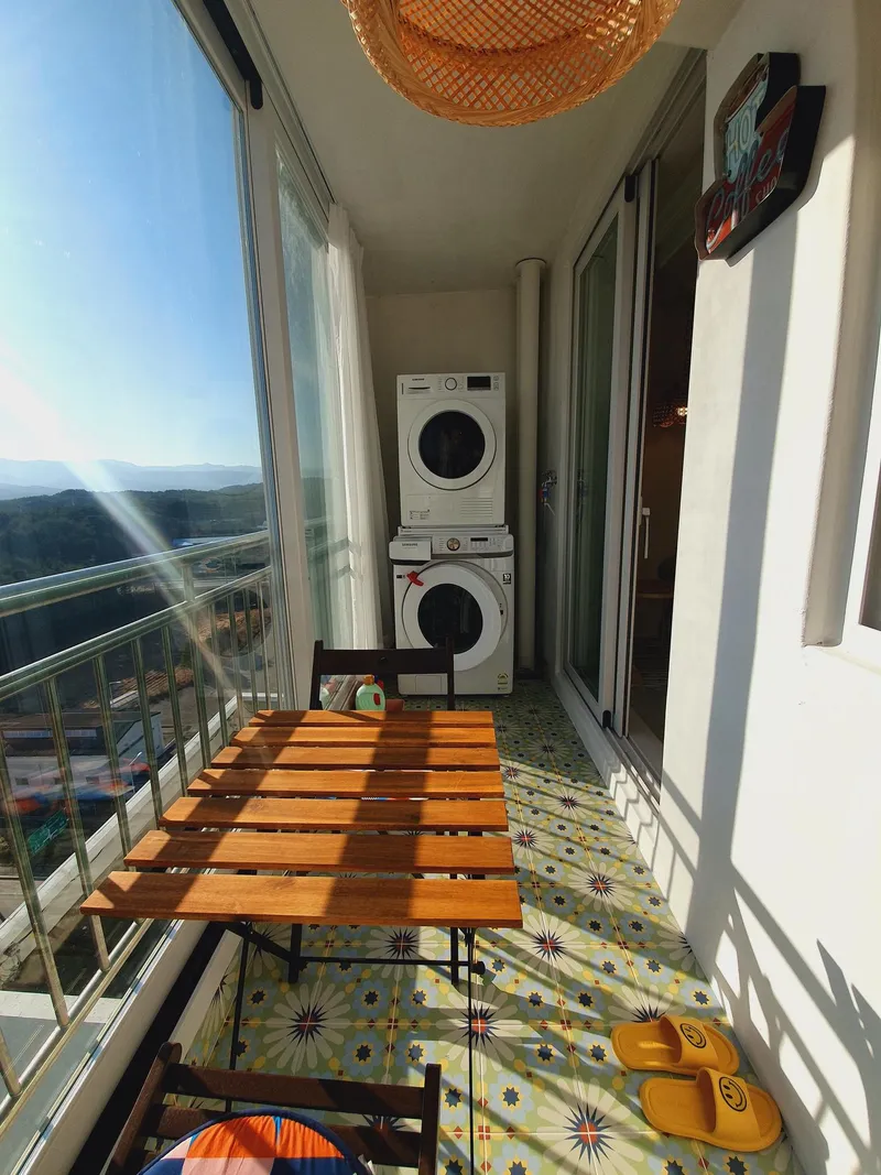 [Gangneung] Yeongok Laon Apartment, a two-room apartment 8 minutes walk from Yeongjin Beach in Gangneung #EmotionalInterior #YeongjinBeach 33